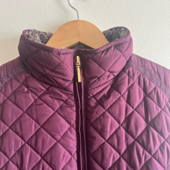 Weatherproof Maroon Zip Up Puffer Vest - Picture 2 of 8